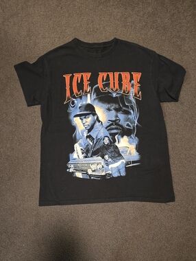 Ice Cube Black Graphic Tee - Black